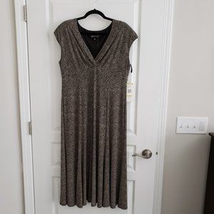 Black Patterned Dress